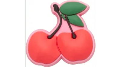 Jibbitz Kids' Cherries In Red