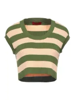 The Gigi Sweaters In Green