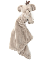 Tartine Et Chocolat Kids' Elephant Plushie Doudou In Brown