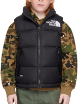 The North Face Kids Black 1996 Retro Nuptse Big Kids Down Vest