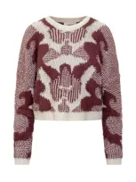 Ba&amp;sh Jumper In Bordeaux