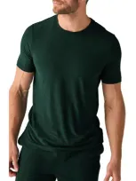 Beyond Yoga Always Beyond 2.0 T-shirt In Dark Spruce Green Heather