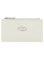 Diesel Card Holder With Logo In White