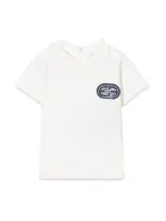 Emporio Armani Babies' T-shirt In White