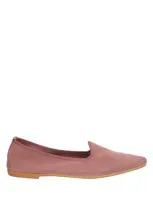 Foglietti Woman Loafers Pastel Pink Size 6 Soft Leather