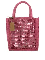 Manebi Net Shoulder Bags Fuchsia