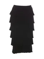 Moschino Skirts In Negro