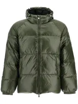 Pyrenex Sten 3 Shiny Down Jacket In Khaki