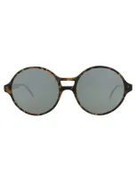 Thom Browne Round-frame Acetate Sunglasses Sunglasses Brown Size 58 Acetate