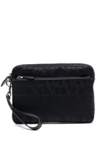 Valentino Garavani Iconographie Pouch In Black