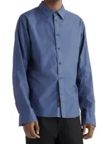 Rag & Bone Fit 2 Engineered Button-up Oxford Shirt In Worn Indigo