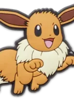 Jibbitz Kids' Pokemon Eevee In Orange